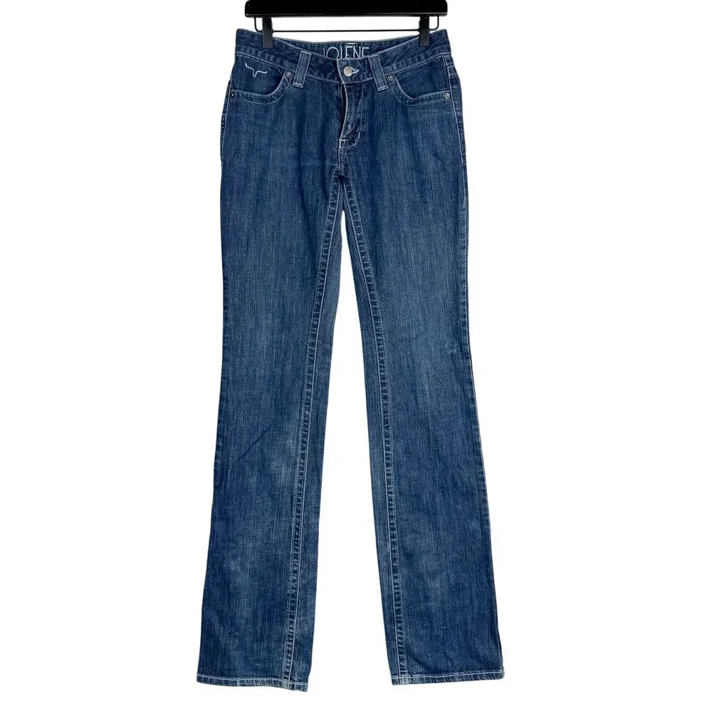 Kimes Ranch Jolene Low Rise Straight Leg Jeans - 4/38 4 38L